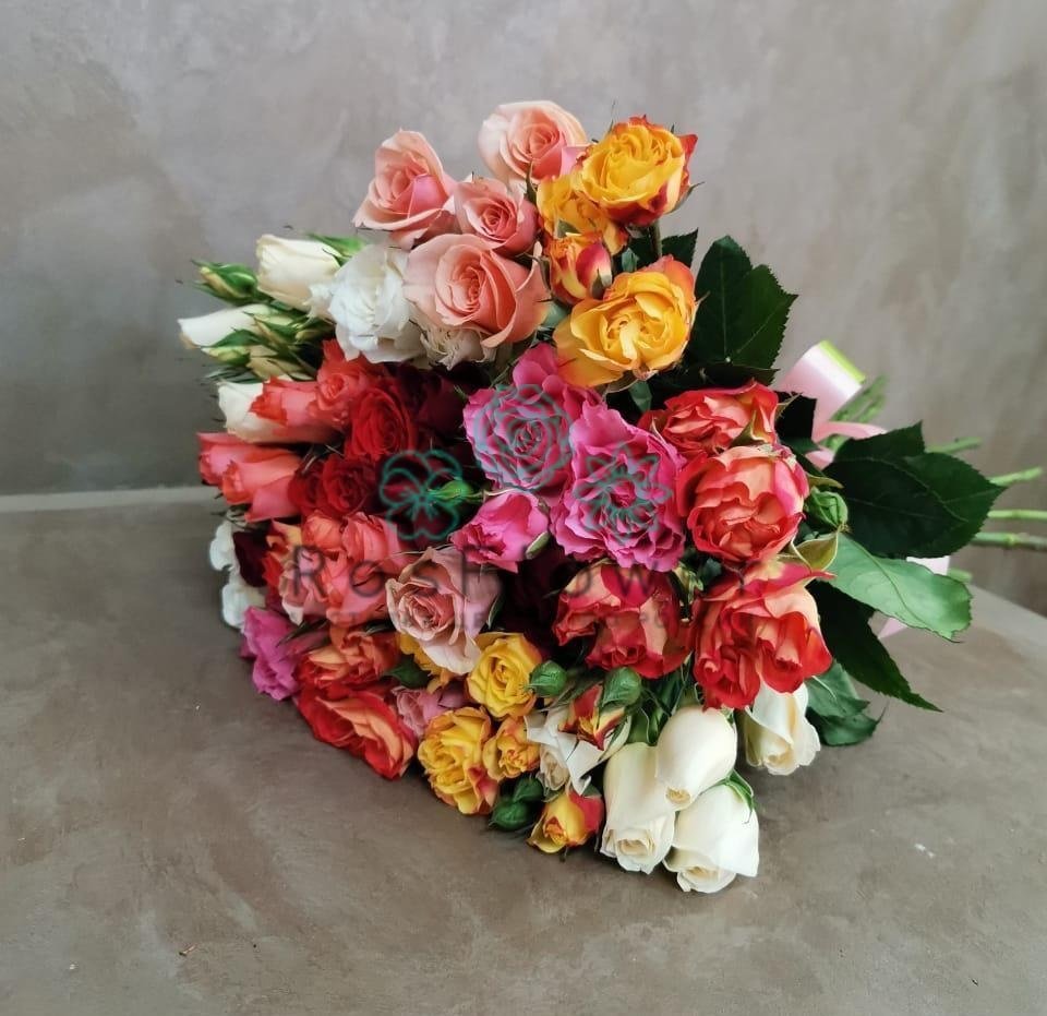 Букет цветов из: Розы в Богословке Пензенской области