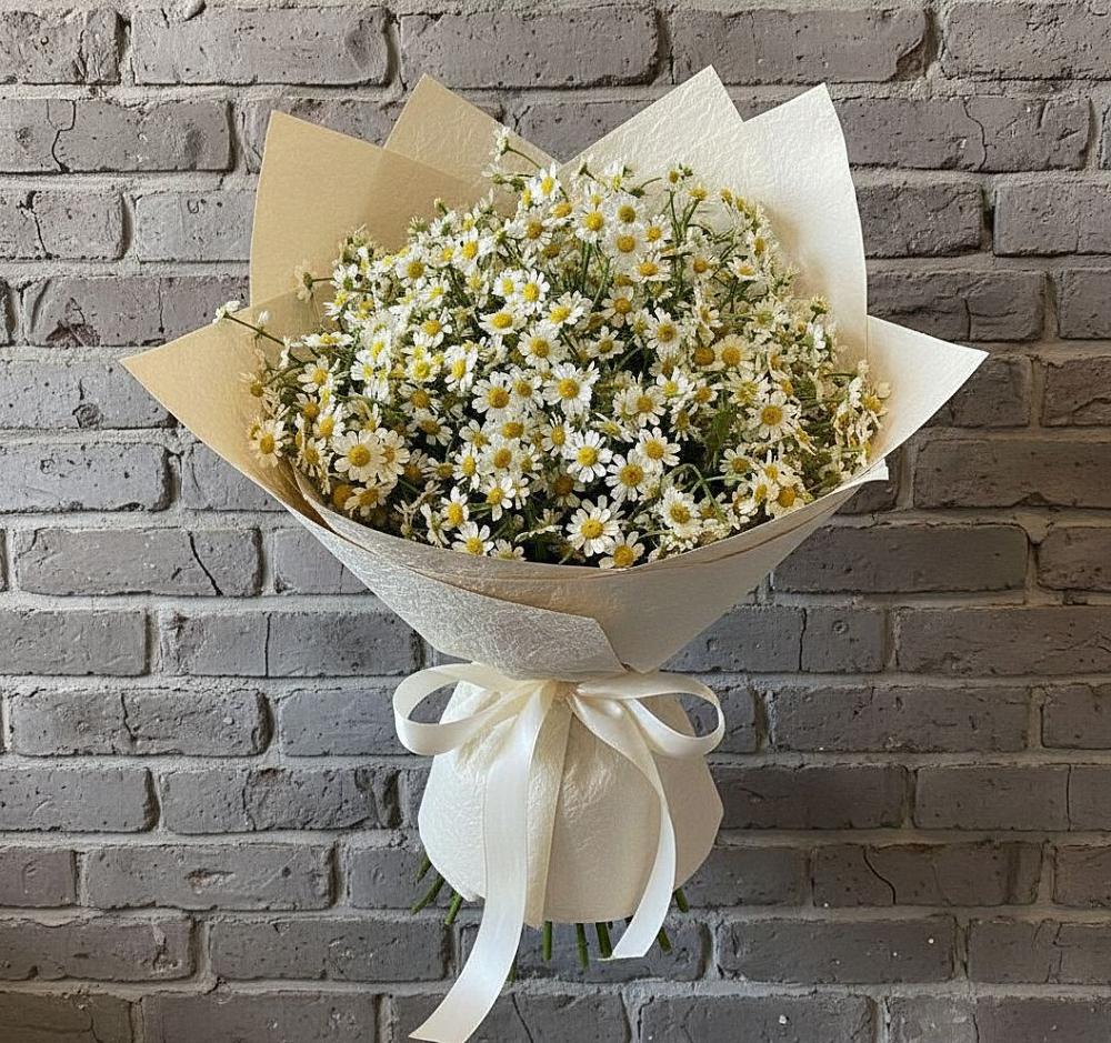 Букет цветов из: Ромашки в Богословке Пензенской области