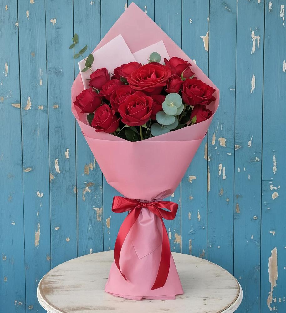 Букет цветов из: Розы в Богословке Пензенской области