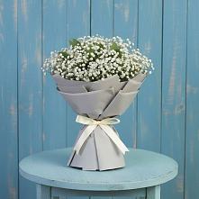 Букет цветов из:  Гипсофила в Богословке Пензенской области
