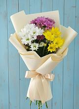 Букет цветов из:  Хризантемы в Богословке Пензенской области