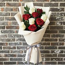 Букет цветов из:  Розы в Богословке Пензенской области