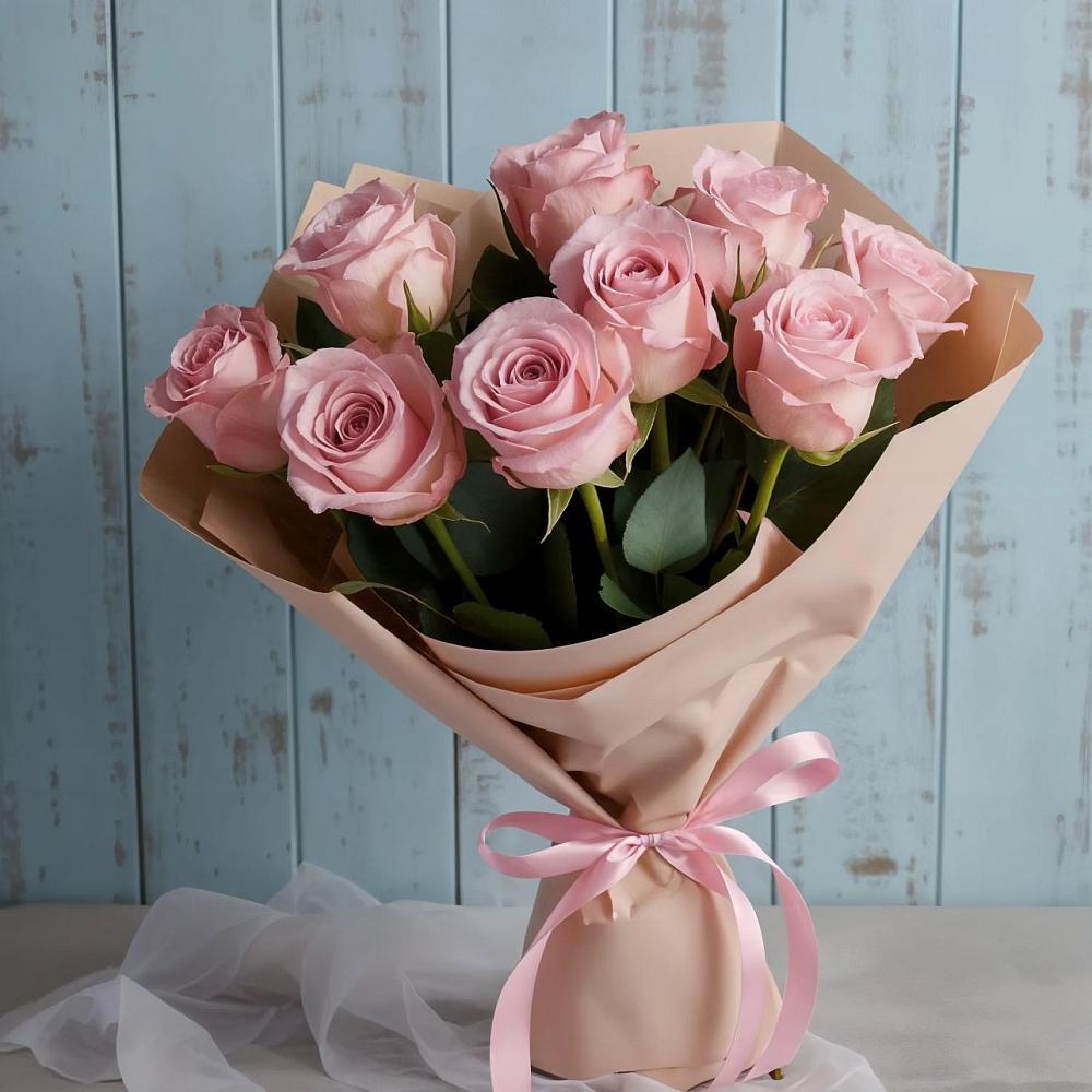 Букет цветов из: Розы в Богословке Пензенской области