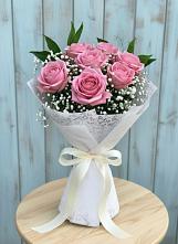 Букет цветов из:  Розы в Богословке Пензенской области