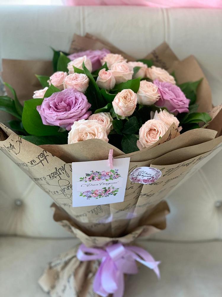 Букет цветов из: Розы в Богословке Пензенской области