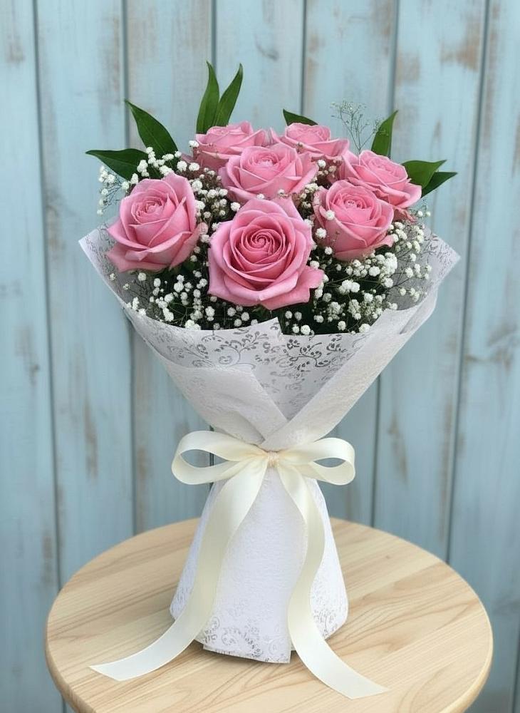 Букет цветов из: Розы в Богословке Пензенской области