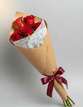 Букет цветов из:  Розы в Богословке Пензенской области