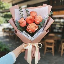 Букет цветов из:  Розы в Богословке Пензенской области
