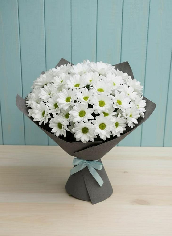 Букет цветов из: Хризантемы в Богословке Пензенской области