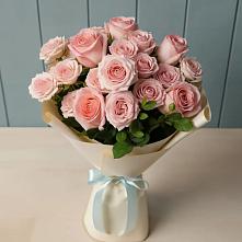 Букет Розовый шарм в Богословке Пензенской области