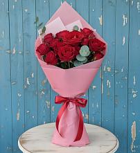 Букет цветов из:  Розы в Богословке Пензенской области
