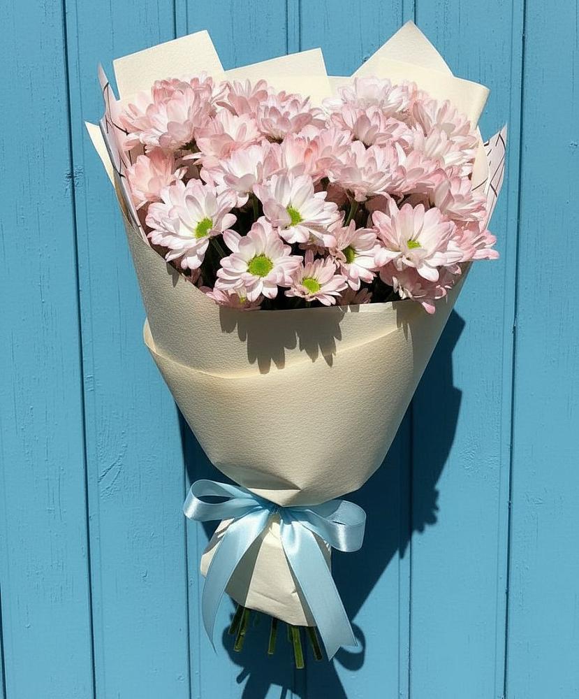 Букет цветов из: Хризантемы в Богословке Пензенской области