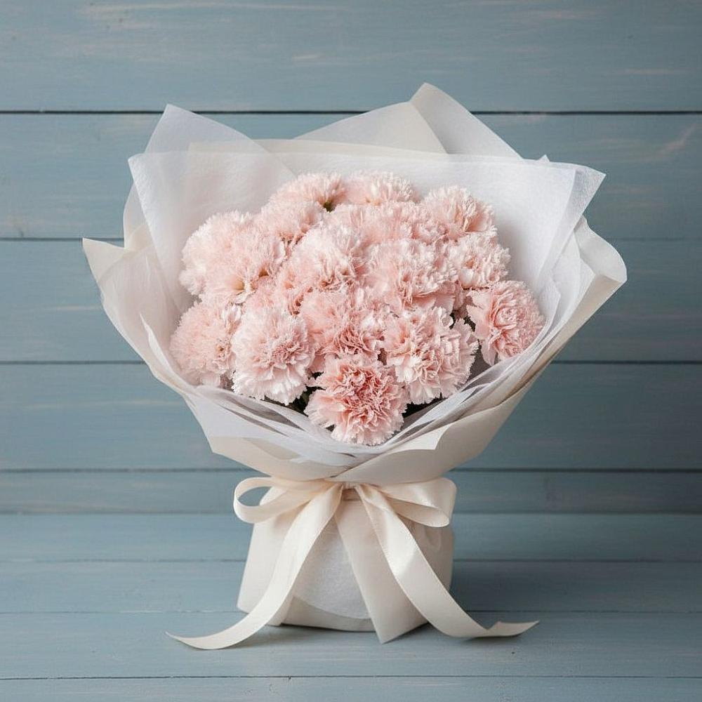 Букет цветов из: Гвоздики в Богословке Пензенской области