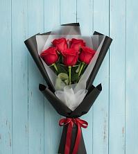 Букет цветов из:  Розы в Богословке Пензенской области