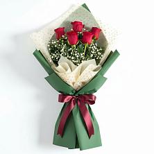 Букет цветов из:  Розы в Богословке Пензенской области