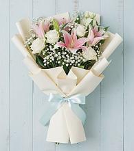 Букет цветов из:  Лилии в Богословке Пензенской области