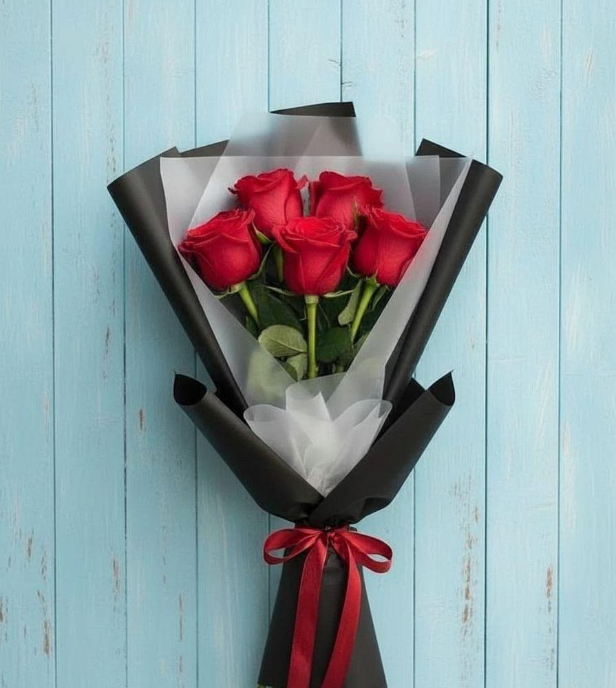 Букет цветов из: Розы в Богословке Пензенской области