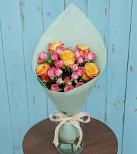 Букет цветов из:  Розы в Богословке Пензенской области